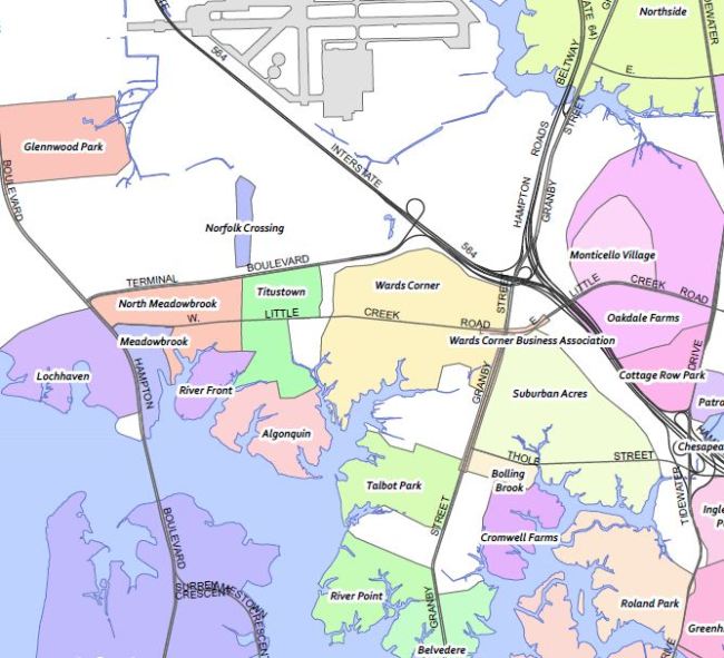 Wards Corner Now area Civic Leagues Wards Corner Now area Civic Leagues