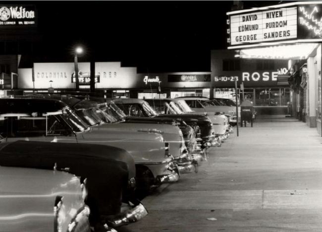 Wards Corner - Midtown Shopping Center, circa 1953