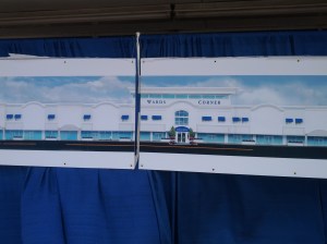 Midtown Shopping Center - new facade, middle view