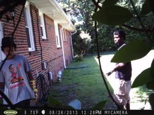 Have you seen these suspects? These suspects are believed to have been involved in a burglary in Talbot Park on Whiting Street.  Call the NPD Burglary Unit at (757) 664-7011 or the Crime Line at 1-888-LOCK-U-UP.