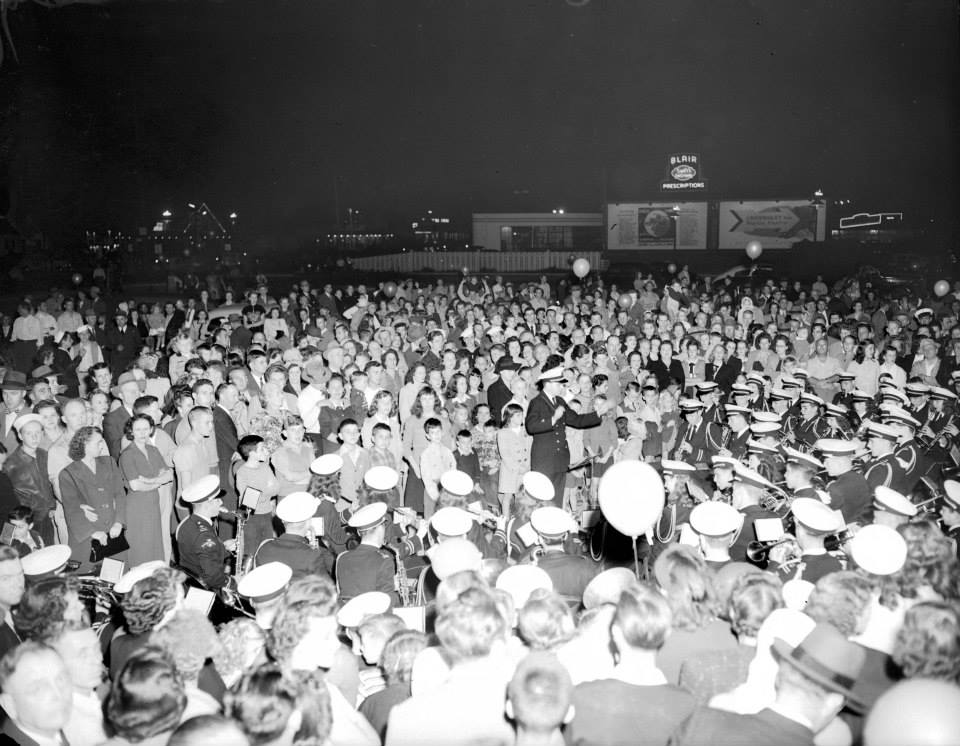 WC History October 29, 1947 opening of Midtown Shopping Center Wards