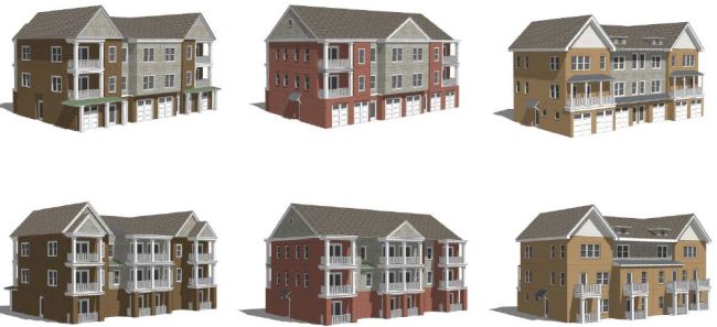 Proposed townhouse design ideas