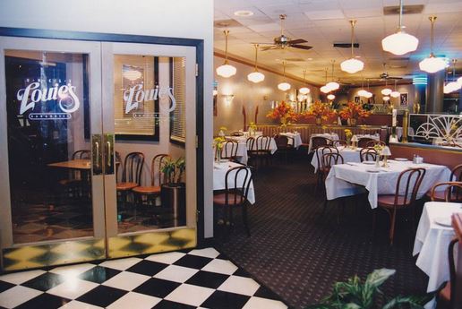 Entrance to Uncle Louie's Bar and Grill from the Dining Room